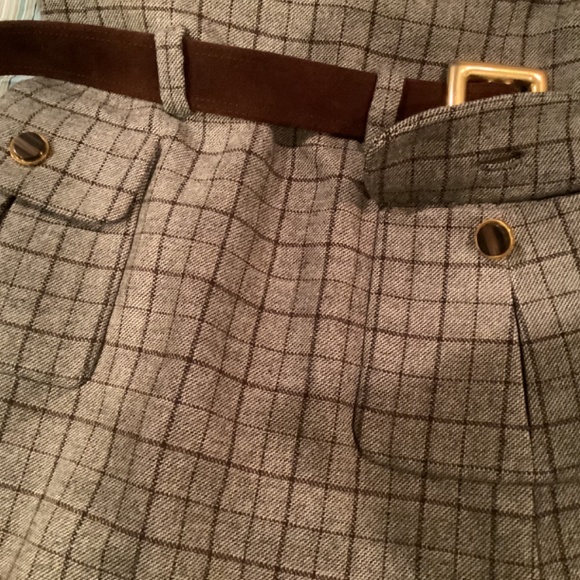 Vintage Amelia Gray couture GALANOS wool dress size 8 unworn, excellent - Picture 4 of 11